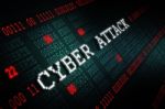 2d Illustration Abstract Cyber Security Stock Photo