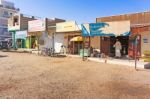 View At The Street In Wadi Halfa In Sudan Stock Photo