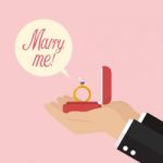 Will You Marry Me Stock Photo