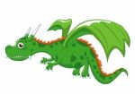 Green Dragon Stock Photo