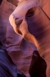 Photographer At Work In Lower Antelope Canyon Stock Photo