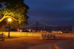Lisbon Bridge - April 25th (night Scene) Stock Photo