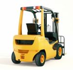 Forklift Truck Stock Photo