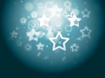 Stars Background Shows Glittery Wallpaper Or Twinkling Stars Stock Photo