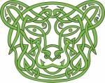 Bear Celtic Knot Stock Photo