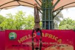 Acrobatic Kenya Show In Dusit Zoo, In The July 27, 2016. Bangkok Thailand Stock Photo