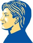 Hillary Clinton President 2016 Stock Photo
