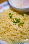 Japanese Ramen Noodles Stock Photo