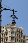Malaga, Andalucia/spain - July 5 :view Of The City Centre Of Mal Stock Photo