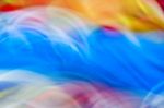 Colorful Abstract Movement Light Vivid Color Blurred Background Stock Photo