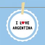 I Love Argentina4 Stock Photo
