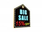 Big Sale Price Tag Stock Photo