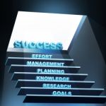 Steps Of Success Stock Photo