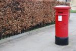 British Postbox Stock Photo