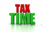 Tax Time Stock Photo