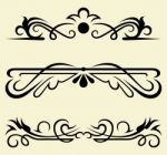 Ornate Design Stock Photo