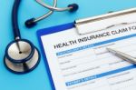 Health Insurance Form Stock Photo