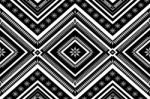 Geometric Ethnic Pattern  Design For Background Or Wallpaper Stock Photo