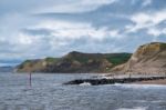 Jurassic Coastline At Lyme Regis Stock Photo