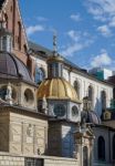 Wawel Cathedral In Krakow Poland Stock Photo