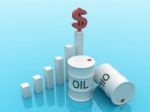 Growing Oil Chart Stock Photo