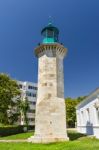 Genovese Lighthouse In Constanta Stock Photo