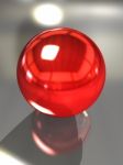 Red Ball Stock Photo