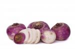 Bunch Of Turnips Stock Photo