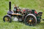 Toy Traction Engine At Rudwick Steam Fair Stock Photo