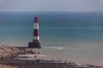 Beachey Head, Sussex/uk - May 11 : The Lighthouse At Beachey Hea Stock Photo