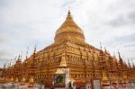The Golden Shwezigon Pagoda Stock Photo