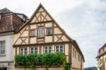 Old House In Rothenburg Stock Photo