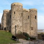 View Of The Castle In Rye East Sussex Stock Photo