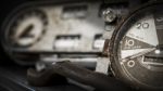 Antique Automotive Gauges Stock Photo