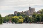 Windsor, Maidenhead & Windsor/uk - July 22 : View Of Windsor Cas Stock Photo