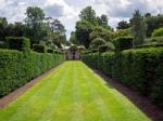 View Of The Garden At Hever Castle On A Sunny Summer Day Stock Photo