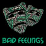 Bad Feelings Represents Ill Will And Animosity Stock Photo