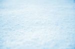 Background Of Soft Snow Stock Photo