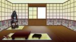 Traditional Japanese Room Interior Stock Photo