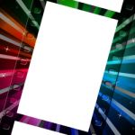 Background Filmstrip Means Empty Space And Abstract Stock Photo