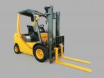 Forklift Truck Stock Photo