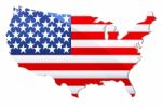 Flag Of United States Of America Stock Photo