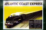 Atlantic Coast Express Poster At Horsted Keynes Station Stock Photo