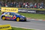 British Touring Car Championship Race March 2014 Stock Photo