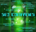 Seo Companies Meaning Internet Optimized And Optimizing Stock Photo