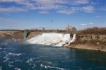 The Photo Of The Niagara Falls Stock Photo