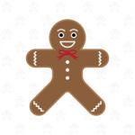 Gingerbread Man  Illustration Stock Photo