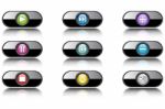 Instrument Buttons Icon Stock Photo