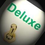 Deluxe Switch Shows Great Premium Luxurious Luxury Stock Photo
