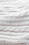 White Knit Fabric Stock Photo